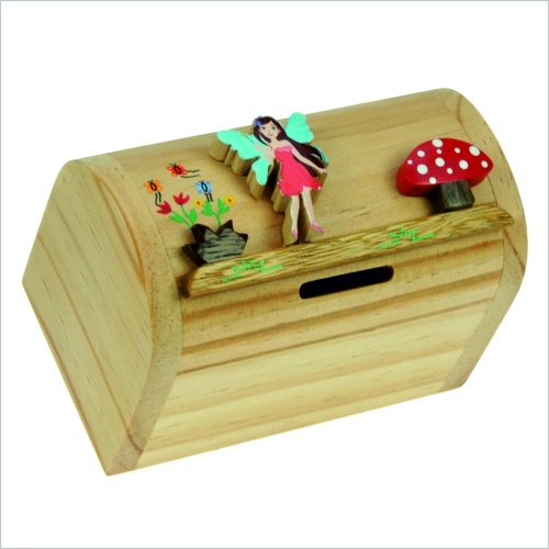 5215-FY: Fairy Money Boxes (Hidden Lock) (Pack Size 3) Price Breaks Available